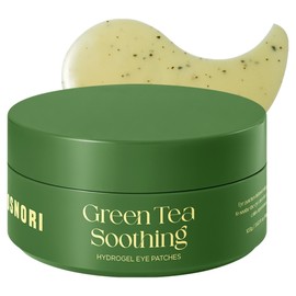 코스노리 그린티 수딩 하이드로겔 아이패치, 60개입, 1개 Cosnori Green Tea Soothing Hydrogel Eye Patch, 60 pieces, 1 pack