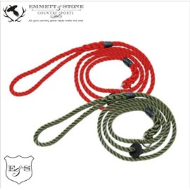 Bisley Deluxe Gun Dog Training Slip Lead - Red