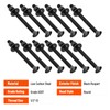 SPARKWHIZ 1/2 x 6 Inch Carriage Bolt Kit, Rust Resistance