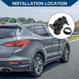 Hihaha Windshield Pump for Honda/Car/Plastic Metal Rubber / 1Pcs Black