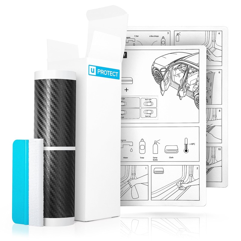 uProtect Car Door Sill Protector for VW Caddy 5 (V)