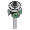 Edge Trimmer Bit, R1/R2/R3 Woodworking Milling Cutter 4 Teeth Trimming