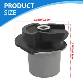 Zreneyfex 2Pcs 48725-08020 Rear Axle Beam Bushing Kit Left and Right Side, Replacement for Toyota Sienna SE XLE L Base LE CE 2004-2020, Replaces 48725-28080 48725-58030