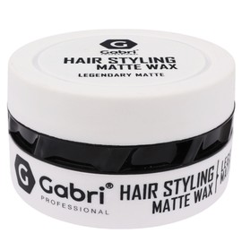 Gabri Hair Styling Wax 150ml, Hair Gel Wax, Edge Control, Maximum Control and Long Lasting, Men & Women Hair Wax (Legendary Matte)