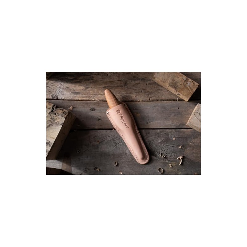 FLEXCUT Sloyd Knife KN50, 1095 High Carbon Steel Blade, 7