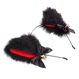 SHOWERORO 1pc Cat Ears Headband with Cute Hair Accessory for Cosplay Party Comfortable Wear Eye-catching Design for Festivals and Celebrations