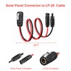 ELFCULB 10AWG 2 Pin Power Industrial Circular Connector to Solar