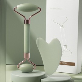 Lifting Green Face Massager Set Jade 5ea