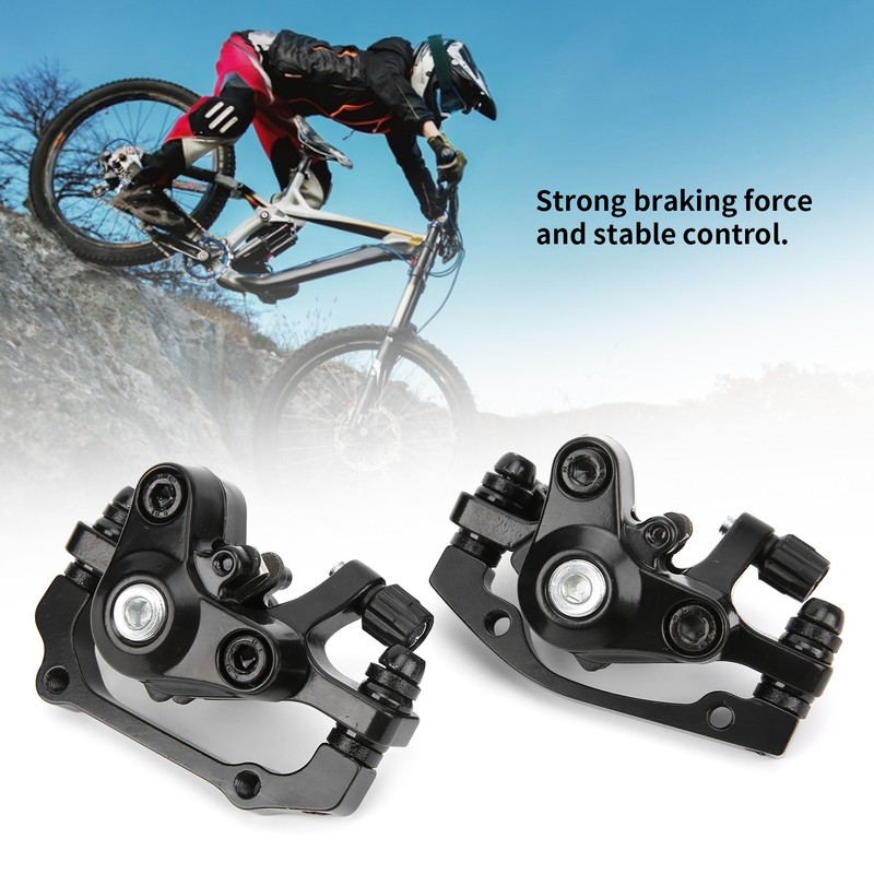 Mountain Bikes Front and Rear Disc Brake Durable Aluminum Alloy