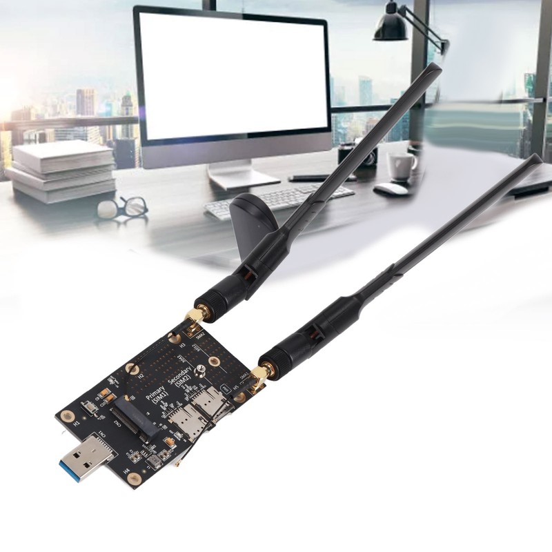 NGFF M.2 to USB3.0 Adapter Dual SIM Card Slot LTE