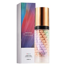 Naysku Prebase para poros, Crema Aislante, Maquillaje para la Piel, Suero Facial Corrector Color, Base prebase para Maquillaje Facial, Poro Invisible 