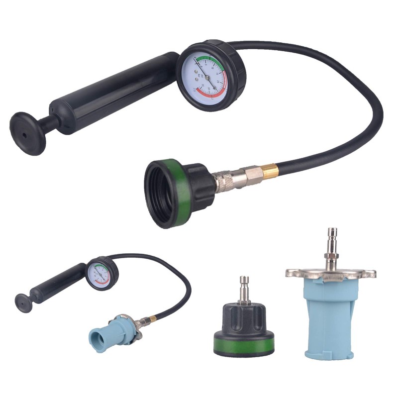 DAYUAN 28pcs Universal Radiator Pressure Tester Kit, coolant Pressure Tester