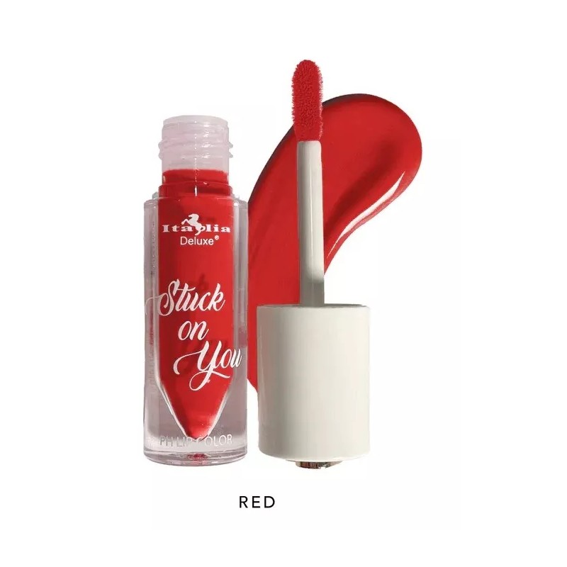 Italia Deluxe Set 6 Labiales Líquidos Stuck On You Tinta