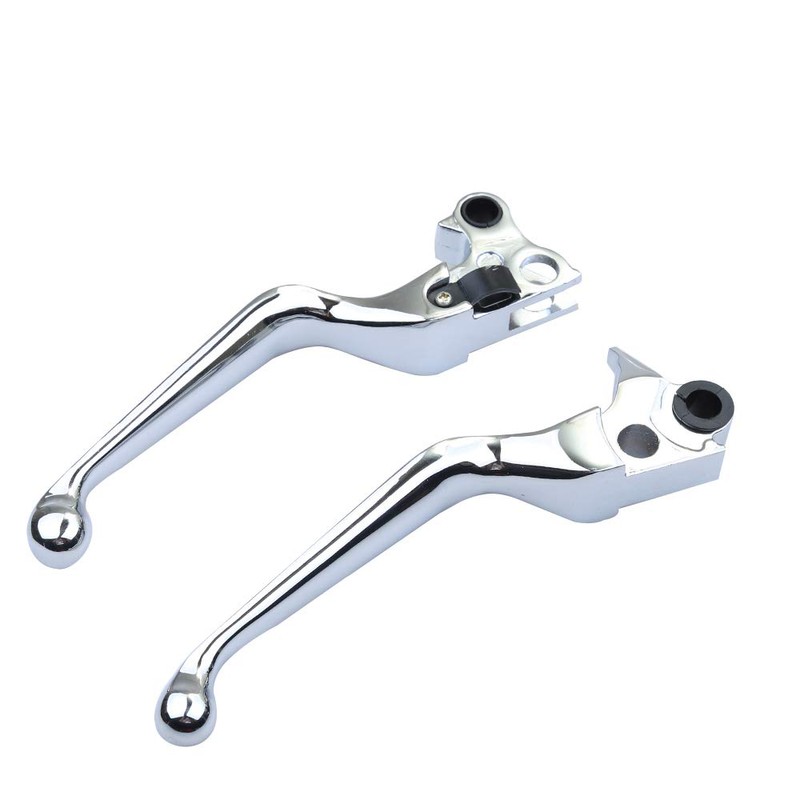 Vkinman Chrome Hand Levers Brake Lever + Clutch Lever Replacement