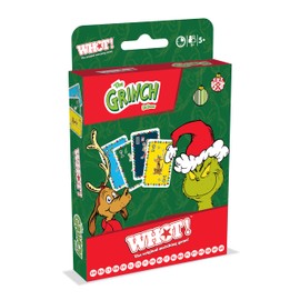 Waddingtons Number 1 The Grinch WHOT! Take turns matching shapes, numbers classic family game travel game great gift for ages 5 plus