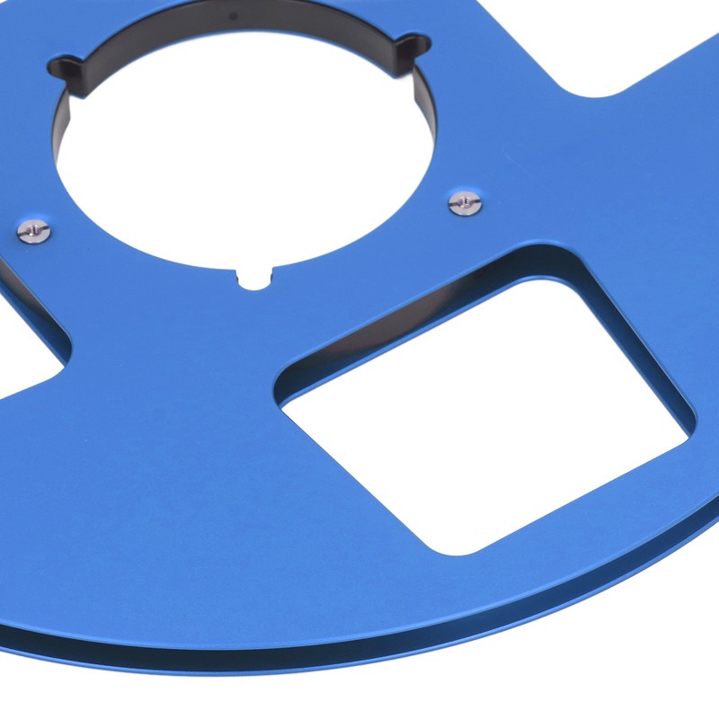 1/4 10.5 Inch Empty Tape Reel 4 Hole Aluminum Alloy