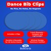 danceSNAPS Bib Clips by BibBoards - Safety Lock Fasteners for