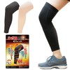 Sports Medical Scientist Supervised Knee Supporter, Extra Support W (Black/L/2