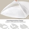 RICHAIR Set of 2 Waterproof Pillowcases Oeko-Tex Standard 100% Breathable