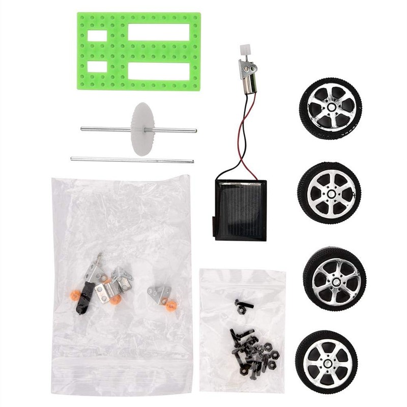 Solar Power Car, Electric Car, Experiment Kit, Free Research, Small,