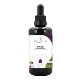 Vitamin NADH 100ml | 100% Pure & Natural Niacin (As NADH) 1mg | UK Made Vegan Liquid | UV Protected Miron Violet Glass | 10 Drops Daily (4 Month Supply)