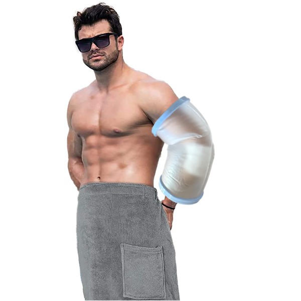 KEEFITT PICC Line Shower Cover for Upper Arm KT2135-XL, Waterproof