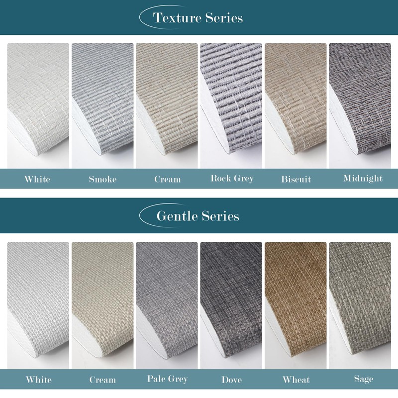 WEFFORT Motorized Blind,Work with Homekit Thread-Enabled, 100% Blackout Smart Shades