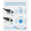 INSEETECH 4 Pin Camera Extension Cable for Backup Camera, Aviation