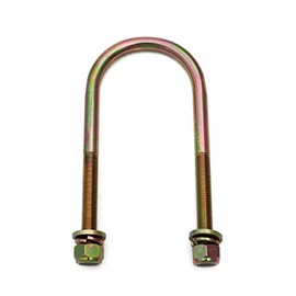 Jimny 080724-175 Long U-Bolt with Washers and Nuts for Front Driver Side