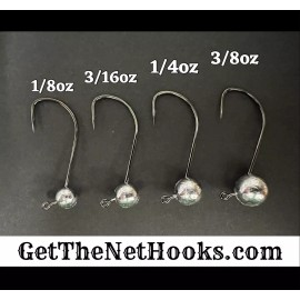 Gamakatsu Bulk Packs Stupid Tube Jig Hook 50 or 100 QTY Gamakatsu EWG 3/0 60 degree hook - 3/16, 50