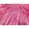 Pink Extra Long Eyelash Yarn Ice Luxurious Fun Fur 50gr