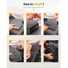 Hoolcar Gear Shift Center Console Organizer Side Tray Compatible with
