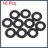 INFINAUTO 10pcs M12 Rubber Oil Drain Plug Washers Seals Gaskets