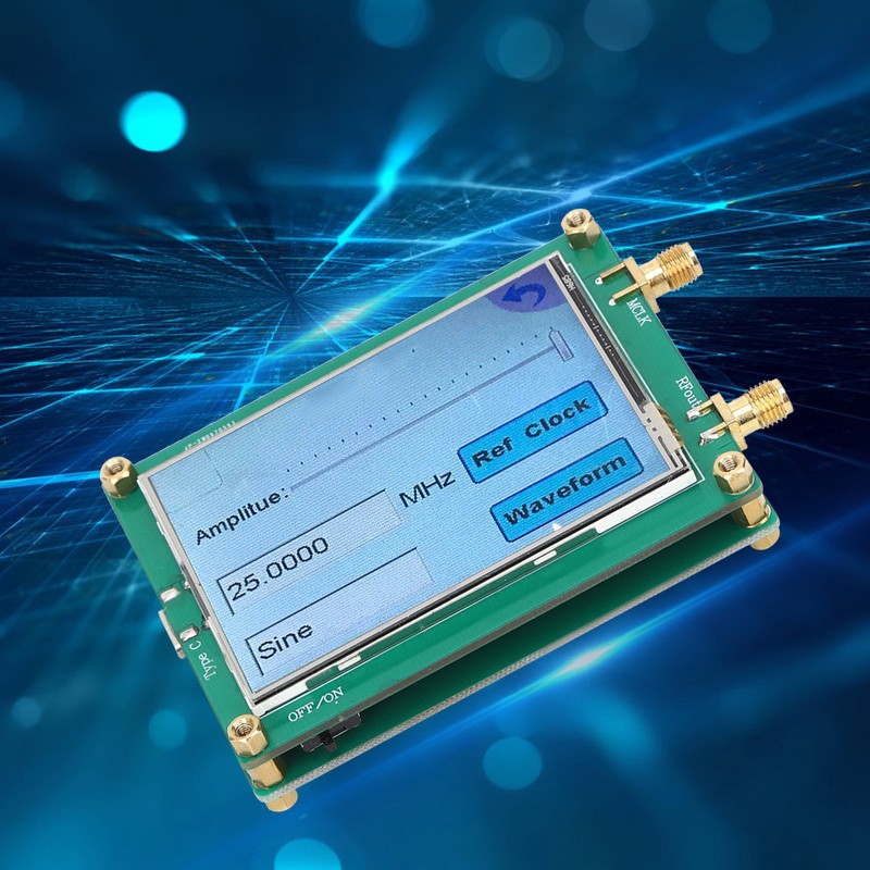 AD9833 TFT Full Touch Screen Signal Generator DDS Source Dot