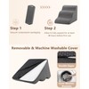 Dog Stairs for Small Dogs,3 Step Dog Ramp for Couch