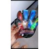 12 Anillo Laser Led Multicolor Fiesta Neon Carnaval Batucada