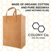 World's Strongest Grocery Bag - Hand Waxed with Beeswax