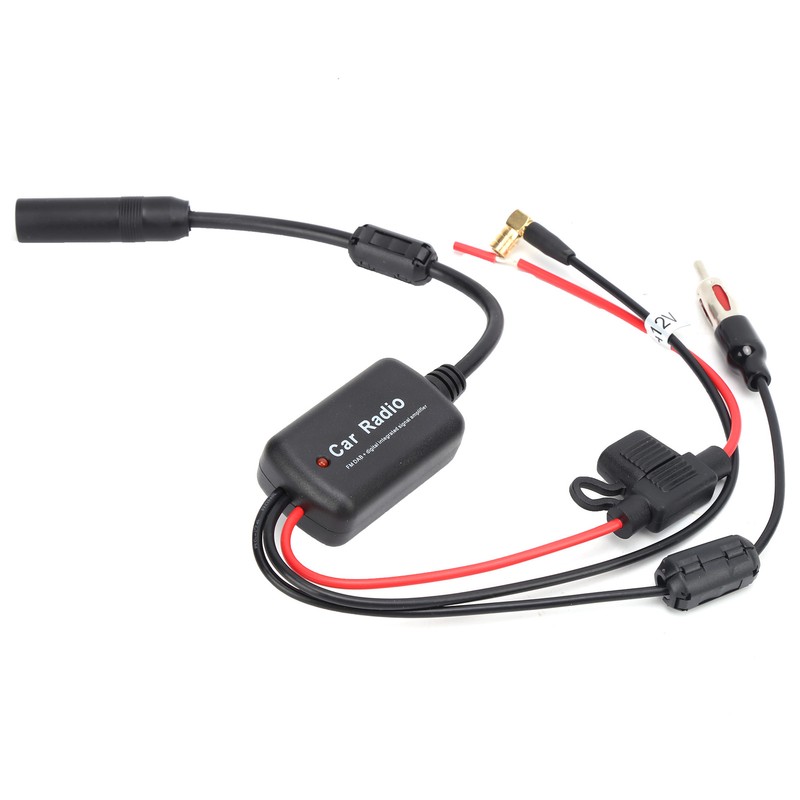 DAB Signal Amplifier Car Stereo Antenna FM/AM Radio AMP DC