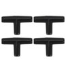RATCHROLL 4 Pcs Plastic Hose Barb Fitting 5/16" T 3