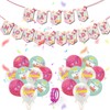 Mothers Day Decorations-18 Pcs Mothers Day Balloons,Happy Mothers Day Banner-Best