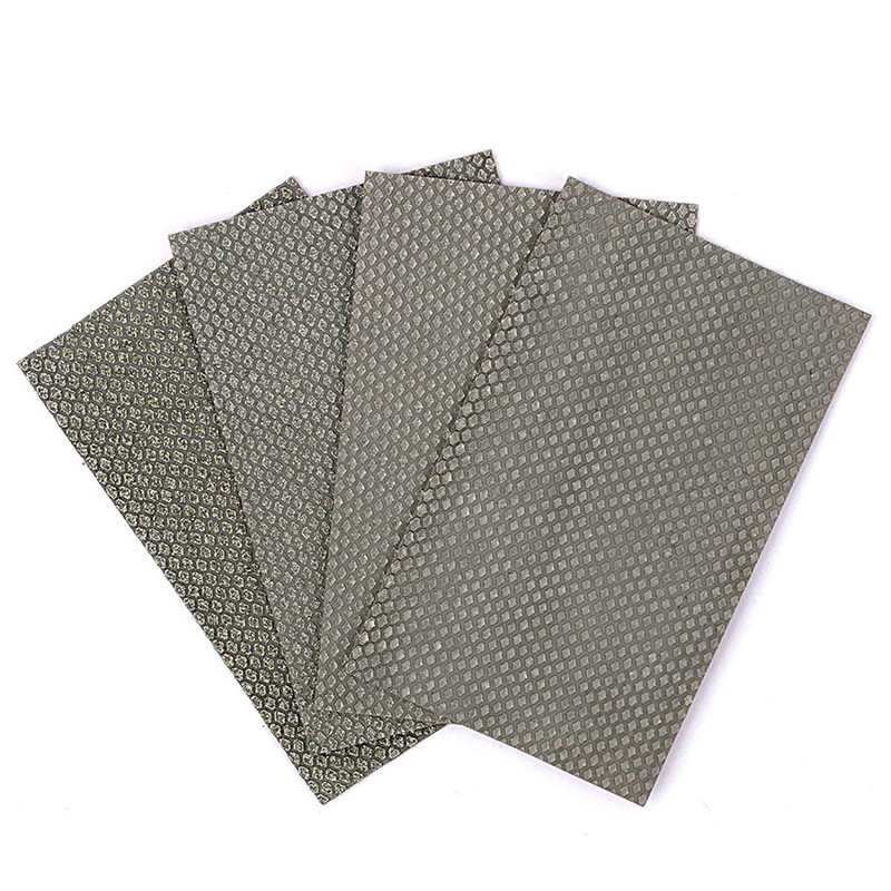 HOMESOM Diamond Sandpaper Electroplated Polishing Sheet Abrasive Sanding Paper Grit