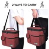 Large Insulated Lunch Bag for Women Men, 10L Leakproof Thermal