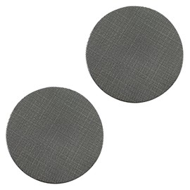 2 Pack 51mm Espresso Puck Screen,Reusable Espresso Screen with 1.7mm Thickness 150μm 316 Stainless Steel for Espresso Portafilter Filter Basket (51mm,150μm)