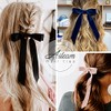 10PCS Bow Hair Tie Velvet Hair Ribbon Elastics Hair Scrunchies