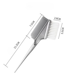 EZ PEACH Color Brush Hair Dye Brush Comb Hair Dye Professional Hair Dye Brush for Hair Dyeing Hair Dye Hair Color Comb Plastic DIY Home Professional Use (Grey)