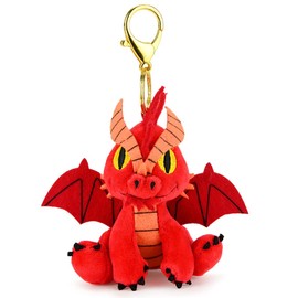 WizKids Games D&D: 3" Plush Charm - Red Dragon - Dungeons & Dragons, Wave 1 Collectible Keychain by Kidrobot