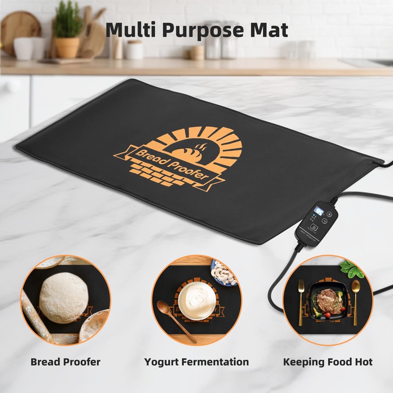 Bread Proofer Bread Dough Starter - 59°F - 140°F Adjustable