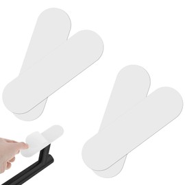 5Pcs Self Adhesive Strips Paper Towel Holder Under Cabinet Replacement, 5.7 x 1.7 Inch