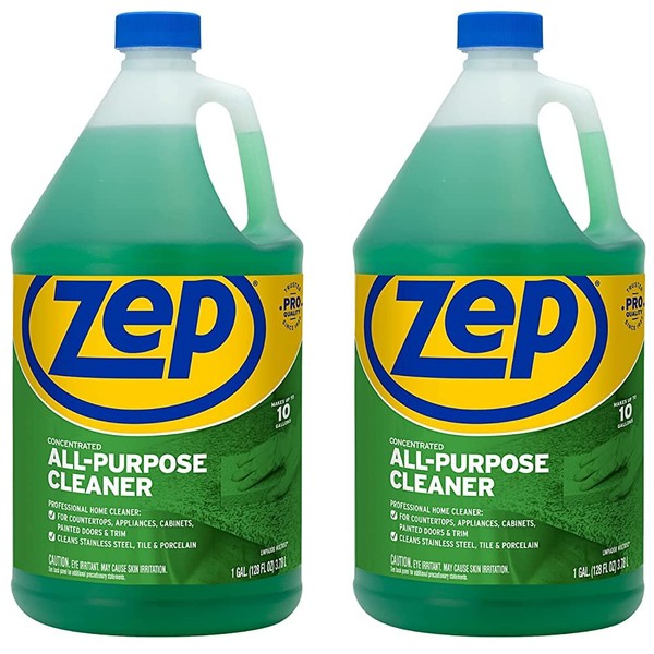 Zep All-Purpose Cleaner and Degreaser 128 Ounce ZU0567128 (Pack of 2) Cleans Almost Any Surface