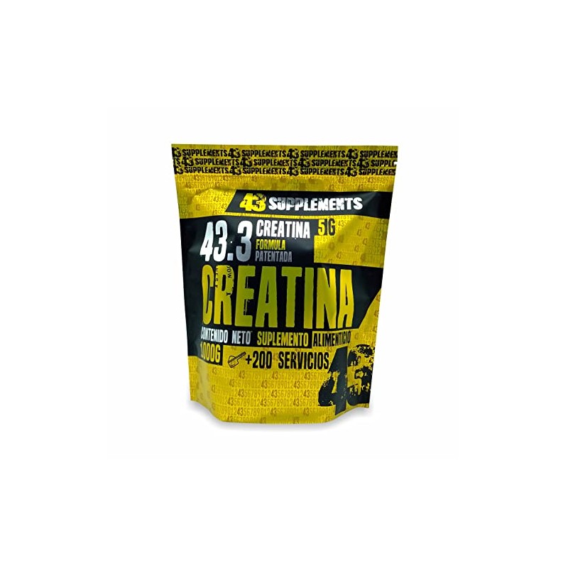 43 SUPPLEMENTS | Creatina | 1Kg